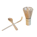 Matcha Powder Bamboo Chasen Whisk Teascoop Spoon Tea Ceremony Supplies Set