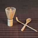Matcha Powder Bamboo Chasen Whisk Teascoop Spoon Tea Ceremony Supplies Set
