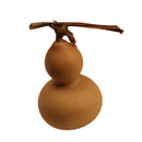 Tea Pet Natural Gourd Ornament Bottle Gourd Art Home Decor Stand for Fortunes and Opportunities