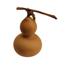 Tea Pet Natural Gourd Ornament Bottle Gourd Art Home Decor Stand for Fortunes and Opportunities