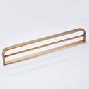 Brass Wall Mounted Towel Rack Rail Bar Heavy Duty Double Towel Bars