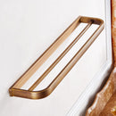 Brass Wall Mounted Towel Rack Rail Bar Heavy Duty Double Towel Bars
