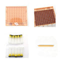 Beekeeping Queen Rearing Cupkit Box 110x Brown Cell Cups Apiculture System