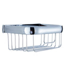 Bathroom Shelf Organizer Storage Kitchen Rack with Traceless Transparent Adhesive No Drilling Brass