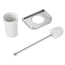 Toilet Bowl Brush and Caddy, Dia38.5x19.5x13.3cm Height, Pack of 1 Set
