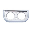 Boothbrush Holder - Strong Stainless Steel Toothpaste and Holder for Bathroom & Kitchen - Can be Mounted on Clean Flat Smooth Surface - (Chrome)