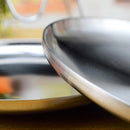 Heavyweight Elegant Plastic Disposable Place SettingsDinner PlatesSalad or Dessert Plates