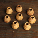 Handmade Teapot Cover Rack Rattan Teakettle Lid Holder Tea Accessories