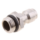 Quick Coupler Adapter Pressure Washer Foam Lance Plug Metal Connector Male 14mm to 12mm