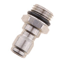 Quick Coupler Adapter Pressure Washer Foam Lance Plug Metal Connector Male 14mm to 12mm