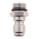 Quick Coupler Adapter Pressure Washer Foam Lance Plug Metal Connector Male 14mm to 12mm