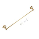 Wall Mount Single 600mm Towel Bar Bathroom Accessory Towel Stand Robe Hook