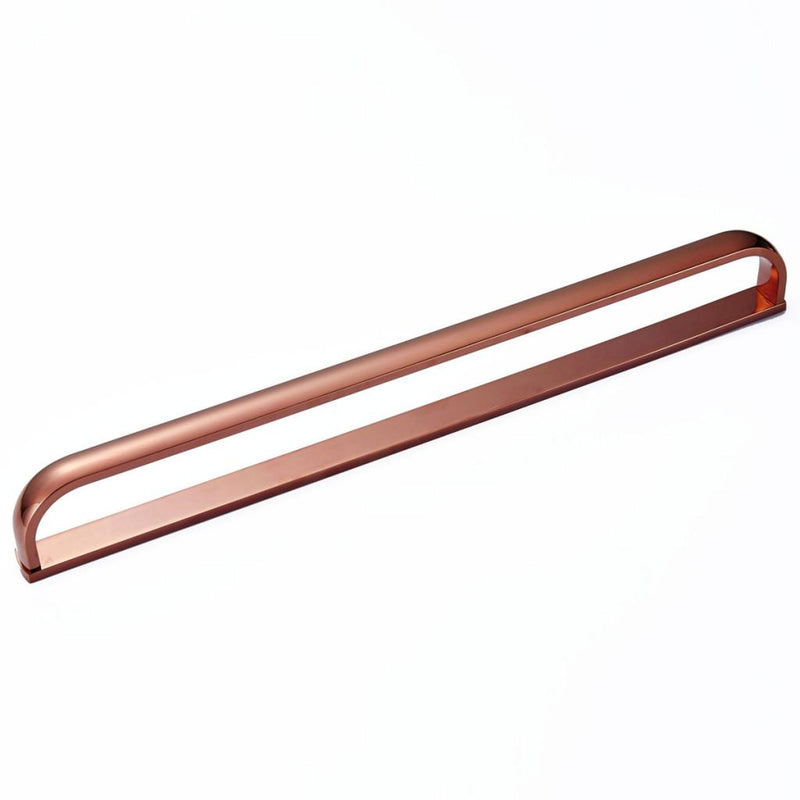 1 piece Wall Mounted Single Towel Rack Bar Towel Rod Antique Brass Bath Towel Holder Rail Rose Gold