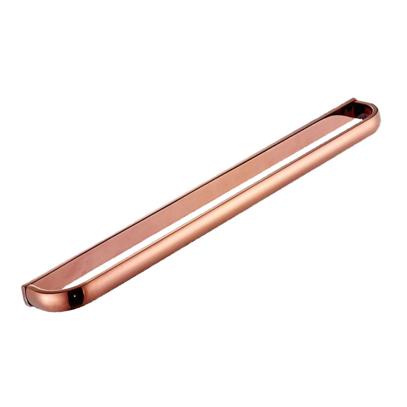 1 piece Wall Mounted Single Towel Rack Bar Towel Rod Antique Brass Bath Towel Holder Rail Rose Gold