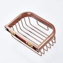 Bathroom Basket Shower Organizer Bath Shelf Rack Tissue Container Corner