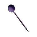 Long-handled ice tea spoon, cocktail stir spoons, stainless steel coffee spoons, Colored ice cream scoop