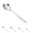 Long-handled ice tea spoon, cocktail stir spoons, stainless steel coffee spoons, Colored ice cream scoop