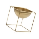 Metal Flower Pot with Stand Garden Plant Metal Iron Planter Home Decor