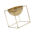 Metal Flower Pot with Stand Garden Plant Metal Iron Planter Home Decor
