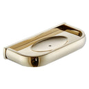 Golden Soap Dish Tray Wall Mounted Oil Rubbed Holder Box Home / Hotel Bathroom Accessories