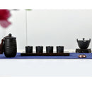 Natural Bamboo Gongfu Tea Serving Tray Kung Fu Tea Cup Teapot Serving Tray