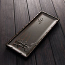 Tea Talent Reservoir & Drainage Type Solid Wood Tea Tray - Japanese / Chinese Gongfu Tea Table Serving Tray Box for Kungfu Tea Set