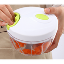 Vegetable Chopper,Vegetable Fruit Dicer,Effortless No-Mess Salad Onion Vegetable Cutter+Slicer, Food Container,Cleaning Brush for Veggie