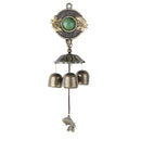 Metal Tube Outdoor Wind Chime, Wood Bronze Windchime Wind Noisemakers Amazing Wind Chimes for Garden, Yard,Patio and Home Decor