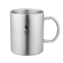 Kids Water Mug Stainless Steel Drinking Cup For Children Break Resistance