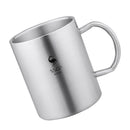 Kids Water Mug Stainless Steel Drinking Cup For Children Break Resistance