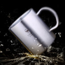 Kids Water Mug Stainless Steel Drinking Cup For Children Break Resistance