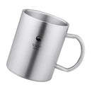 Kids Water Mug Stainless Steel Drinking Cup For Children Break Resistance