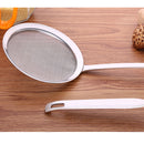 Mesh Oil Skimmer Pot Strainer Foam And Grease Fishing Spoon Colander Kitchen
