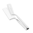 Stainless Steel Salad Bread BBQ Buffet Food Tongs Clip Kitchen Clamp 26x7.4cm, Silver