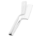 Stainless Steel Salad Bread BBQ Buffet Food Tongs Clip Kitchen Clamp 26x7.4cm, Silver