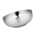 Korean Style Stainless Steel Rice Soup Bowl Kitchen Restaurant Kids Bowls Dinnerware
