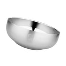 Korean Style Stainless Steel Rice Soup Bowl Kitchen Restaurant Kids Bowls Dinnerware