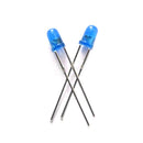 100Pcs 3mm Ultra Bright LED Bulb 3.0 V-3.4 V Blue Light Emitting Diode 2Pin LED Lamp for Arduino DIY