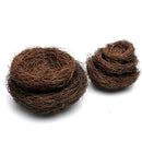 2pcs Handcrafted Rattan Bird Nest Birdhouse
