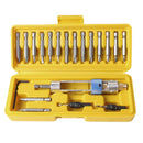 Kit of Half Time Drill High Speed 20 Bits Drill Driver Screwdriver Head Tool High Speed Steel Self-locking Extension Holder