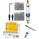 Kit of Half Time Drill High Speed 20 Bits Drill Driver Screwdriver Head Tool High Speed Steel Self-locking Extension Holder