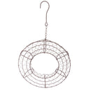 26cm Iron Wire Wreath Frame Succulent Pot Metal Hanging Planter Plant Holder