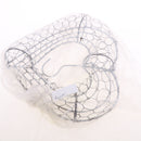 26cm Retro Iron Heart Shape Succulent Pot Metal Hanging Planter Plant Holder