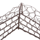 26cm Retro Iron Heart Shape Succulent Pot Metal Hanging Planter Plant Holder