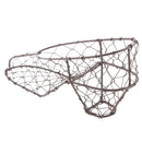 27cm Shoes Shape Iron Wire Frame Succulent Pot Rack Wedding Garden Decor NEW