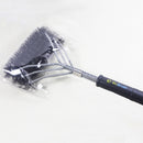 3 in 1 Barbecue Tools 18 inch Stainless Steel Barbecue Grill Cleaning Brush