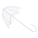 Umbrella Shape Iron Wire Frame Succulent Pot Rack Wedding Garden Decor NEW
