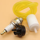 Durable Chainsaw Fuel Filter Fuel Line Hose Primer Bulb Spark Plug for HUSQVARNA Kit Parts and Accessories