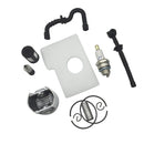 38mm Piston Ring Kit & Fuel Line Filter Spark Plug For STIHL 018 MS180 1130 030 2004 / 1130 124 0800 / 1130 358 7700 / 1130 647 9400 / 1123 640 3800