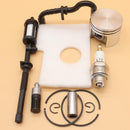 38mm Piston Ring Kit & Fuel Line Filter Spark Plug For STIHL 018 MS180 1130 030 2004 / 1130 124 0800 / 1130 358 7700 / 1130 647 9400 / 1123 640 3800